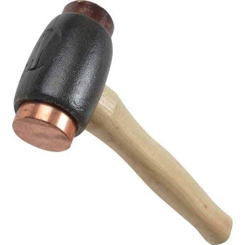 Image of Thor 214 Copper /Rawhide Hammer Size 3, Brown