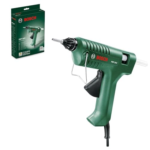 Image of Bosch Glue Gun PKP 18 E (1 x Extra-Length Nozzle, Glue Stick, 240 V),Package may vary [Energy Class A]