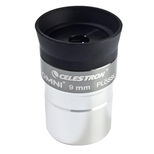 Image of Celestron 93318 Omni Series 1.25 inch / 9mm Eyepiece, Black/Silver