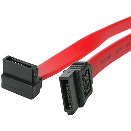 Image of StarTech.com 24in SATA to Right Angle SATA Serial ATA Cable