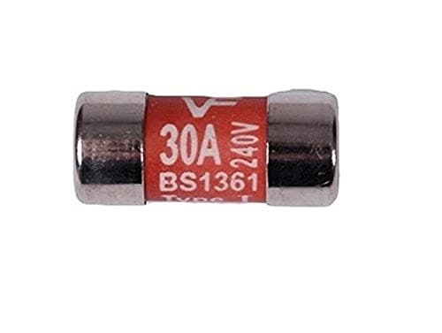 Image of Merriway BH02790 (2 Pcs) Consumer Unit Fuse, 30 Amp - Pack of 2 Pieces
