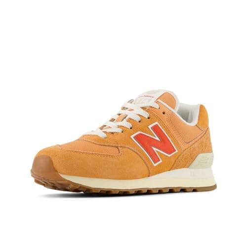 Image of New Balance Womens 574 V2 Sea SaltSneaker, Copper/Neo Flame/Sea Salt, 6.5