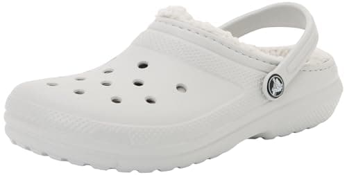 Image of Crocs Unisex Kids Clog, Classic Lined Clog K, Atmosphere, 6 UK Child
