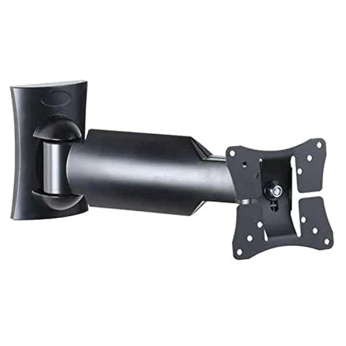 Image of Vivanco WM 3220 Wall Mount VESA 200 x 200 20 kg 10° Tilt 90° Rotation Black