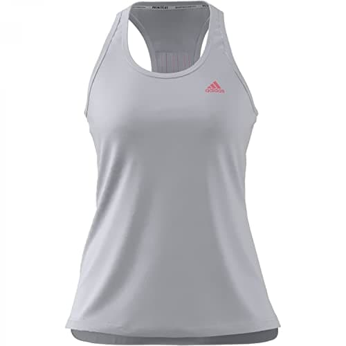 Image of adidas Performance Primeblue Designed 2 Move 3-Stripes Women's Training Tank Light Grey, XL