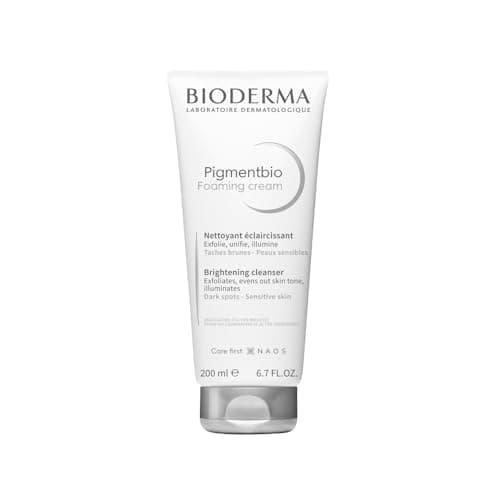 Image of Bioderma Pigmentbio Foaming Cream Cleanser - Brightening Dark Spot & Pigmentation Reducer, Exfoliator Cream Cleanser Gently Brightens & Evens Skin Tone, 200ml