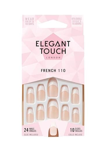Image of Elegant Touch French Nails 110