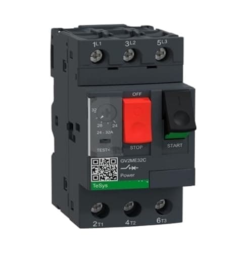 Image of TPKMVGAP GV2M32 GV2ME32 GV2ME32C GV2-ME32C Motor circuit breaker, GV2, 3P, 24-32 A