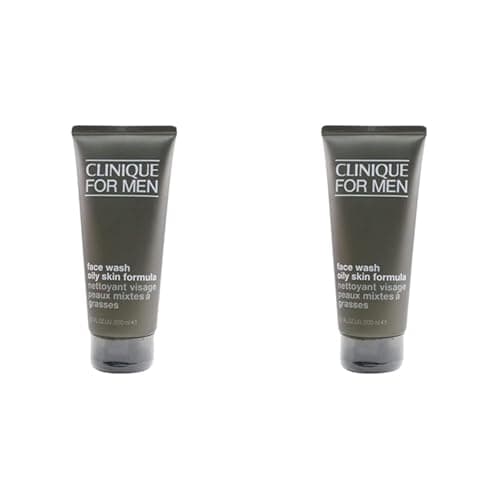 Image of Clinique Clinique For Men Face Wash Oily Skin Formula for Men 6.7 oz Cleanser (Pack of 2)
