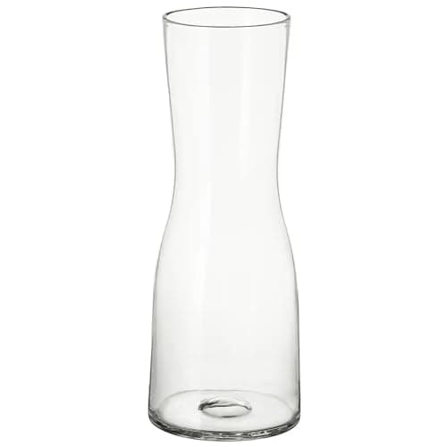 Image of Vases Vase Flowers Glass Ledoir 30cm 11.8 Inch Tall Big Modern Essentials 2L Clear Modern Living Room Round Flower Pampas Large Decor Simplistic Gifting