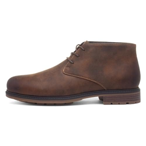 Image of Beckett Mens Brown Ankle Lace Up Chukka Boot - Size 7 UK - Brown