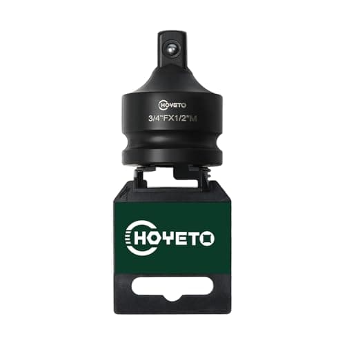 Image of Impact Socket Adapter, 3/4" Drive Female 1/2" Male Drive Socket Reducer Wrench Adapter, Cr-Mo Steel,Socket Adapter Set for Impact Driver Conversions