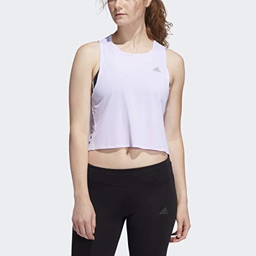 Image of adidas Women's Own The Run Tank Cooler Purple Tint X-Large