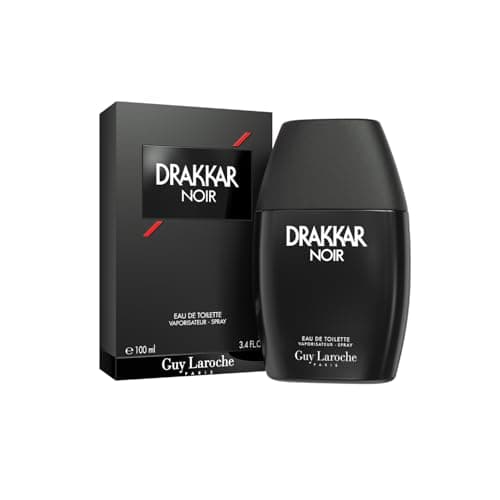 Image of Drakkar Noir By Guy Laroche - Iconic Designer Fragrance - Intense & Powerful Eau de Toilette - Fougere Blend & Aromatic Spices - Long Lasting Mens Cologne - Day and Evening Scent, 100ml