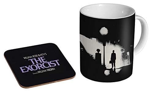 Image of The Exorcist Ceramic Coffee Mug + Coaster Gift Set …