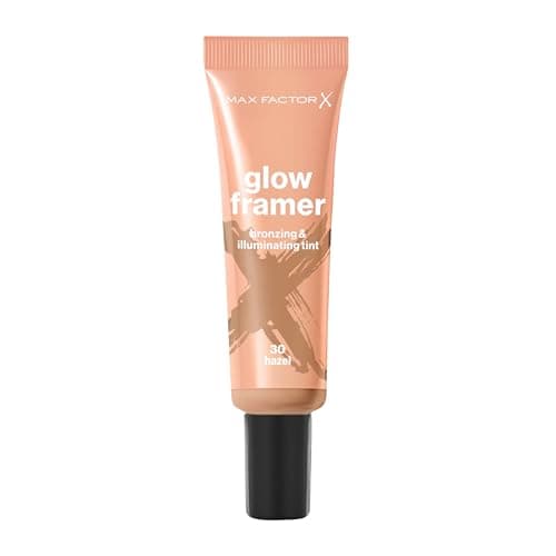 Image of Max Factor Glow Framer, 30 Hazel, Bronzing and Illuminating Tint, Blends contour and highlight, Soft Shimmers, Bronzing Pigments, Weightless, Easy to Blend Formula, 30ml