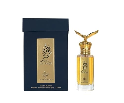 Image of Oud Al Saqr Eau de Parfum 100ml, Luxury Oud Perfume, Warm Oriental Amber Woody Scent, Long Lasting Unisex Fragrance