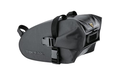 Image of Topeak Wedge Drybag with Strap Mount, Large, Black,23x11x13cm