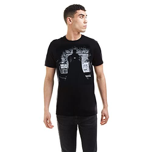 Image of DC Comics Men's Batman Dark T Shirt, Black, XL UK