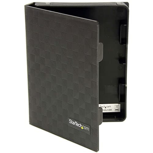 Image of StarTech.com 2.5in Anti-Static Hard Drive Protector Case - Black (3pk) - 2.5 HDD protector black - 2.5 HDD protector (HDDCASE25BK)