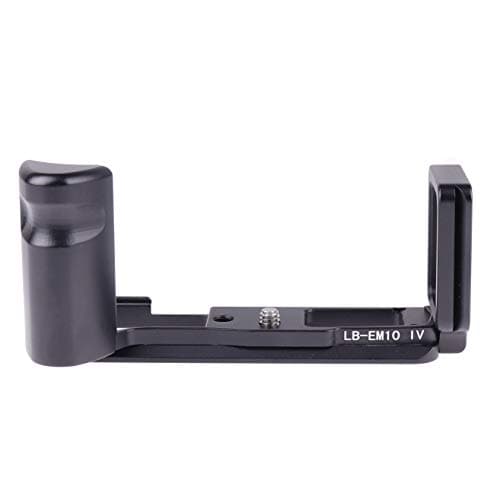 Image of FOTGA Vertical Shoot Quick Release Plate L-Shaped Bracket Holder Hand Grip with Magnet for Olympus OM-D E-M10 Mark IV Camera Body Compatible with Arca-Swiss Standard