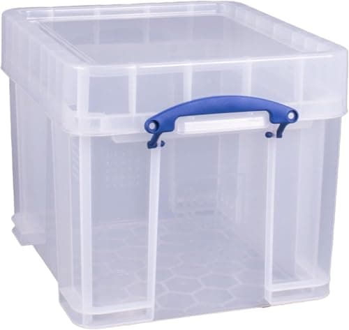 Image of Really Useful Plastic Storage Box 35 Litre Xl - Color: Clear