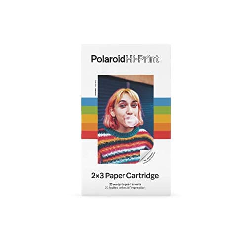 Image of Polaroid Hi·Print Paper Cartridge 20 Sheets 2 Cartridges