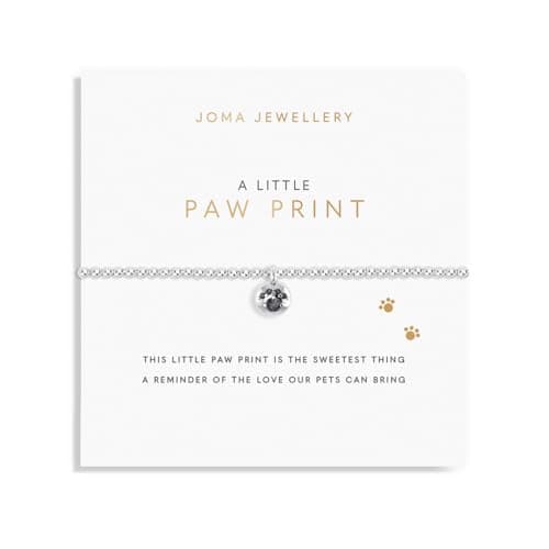 Image of Joma Jewellery A Little Paw Print Bracelet