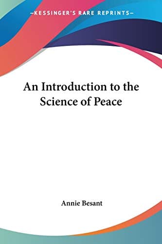 Image of An Introduction to the Science of Peace