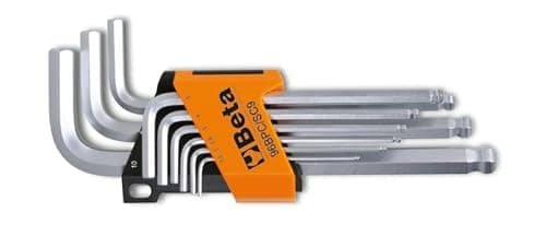Image of Beta 960354 Model 96 BPC/SC9 Set of 9 Ball End Offset Hexagon Key