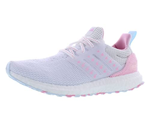 Image of adidas Ultraboost DNA Mens Shoes Size 4.5, Color: White/Pink