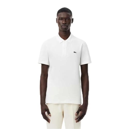Image of Lacoste Mens Sports Polo Shirt White L