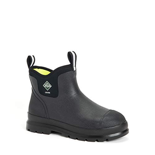 Image of Muck Boots Men's Chore Classic Chelsea Pull On Waterproof Ankle Boot, Black, 11