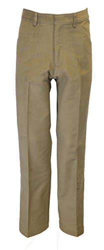 Image of WALKER AND HAWKES - Men's 100% Cotton Yorkley Moleskin Trousers - Beige - W36 Short (29'')