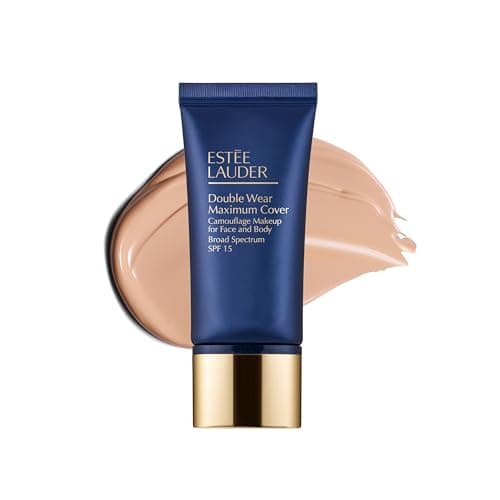 Image of Estée Lauder Double Wear 24-Hour Maximum Cover Camouflage Foundation for Face and Body SPF 15 | Full Coverage | Covers Scars & Tattoos, 30 ml