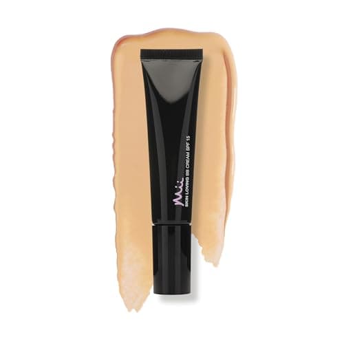 Image of Mii Cosmetics Skin-Loving BB Cream | SPF 15 | Anti-Aging Amino-Rich Soy Extracts | Nourishing & Moisturising with Built-in Primer | Radiantly Medium