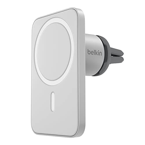 Image of Belkin MagSafe Vent Mount Pro-MagSafe Phone Mount for Car-Car Accessories-Car Phone Holder Mount-Magnetic Phone Holder for iPhone 14, iPhone 13, iPhone 12 Pro Max, Pro, Mini Models (Renewed Premium)