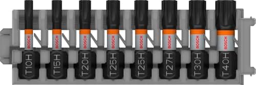 Image of Bosch 8X PRO Torx Security Impact Bit (170 x 70 mm, Professional Accessory Screwdriver, Screwdriver)