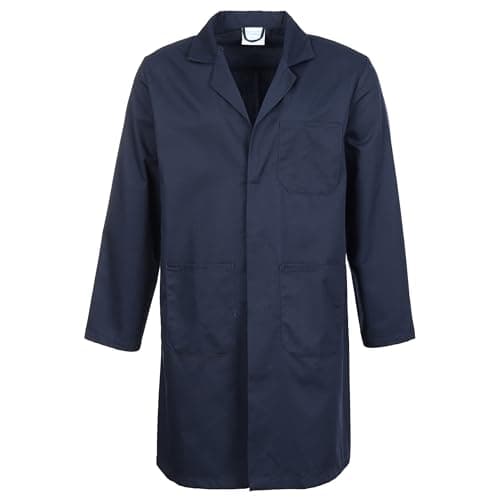 Image of Fort - Warehouse Jacket - Navy Lab Jacket - Large - Unisex - 240gsm
