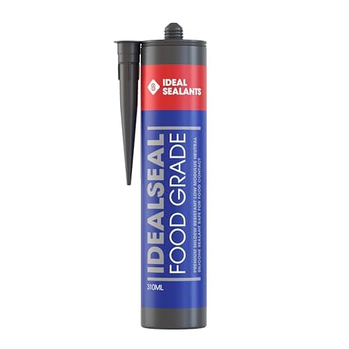 Image of Idealseal Food Grade White Silicone Sealant 310ml | Single