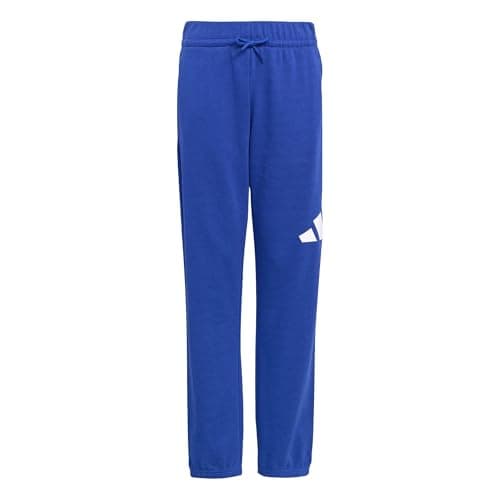 Image of adidas Unisex Kids Essentials Big Logo Pants, Team Royal Blue/White, 9-10 Years