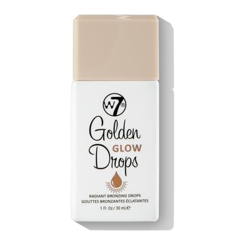 Image of W7 Golden Glow Drops - Liquid Bronzing Drops For Flawless Skin & A Radiant Finish