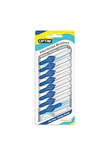Image of ICON OPTIM Interdental Brush XFine Blue (Pack 8)