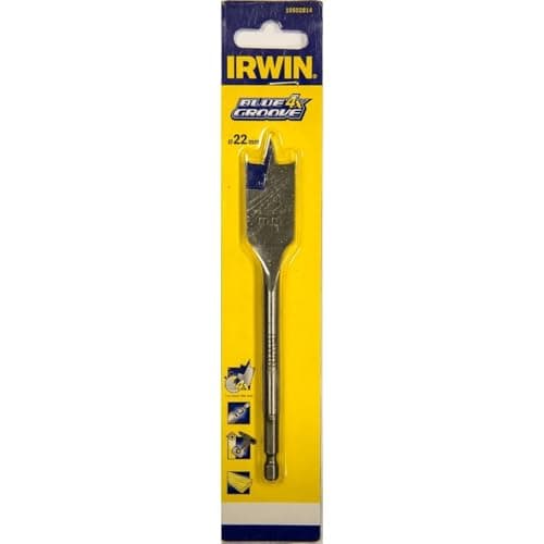 Image of Irwin 10502814 4X-Speed Blue Groove Flat Bit 22mm