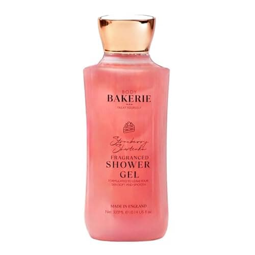 Image of Ark Future Body Bakerie Scented Shower Gel 300ml – Sweet Berry & Vanilla Body Wash for Soft, Smooth Skin (Strawberry Shortcake)