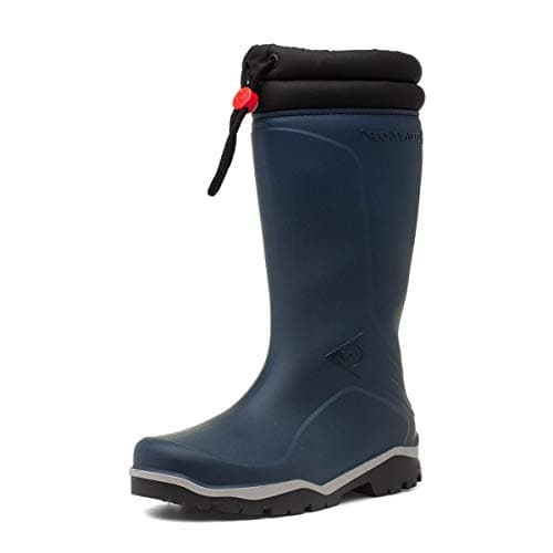 Image of Dunlop Blizzard Womens Blue Wellington K454061 - Size 8 UK - Blue