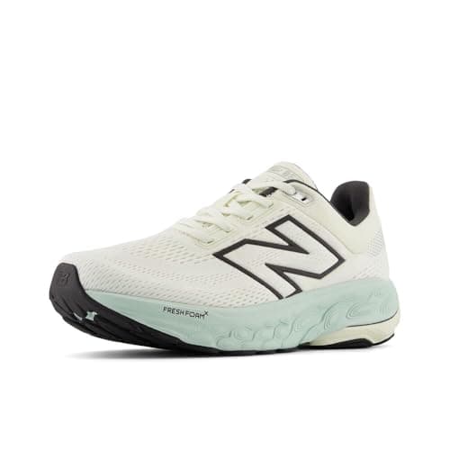 Image of New Balance Women's Fresh Foam X 860 V14 Running Shoe, Sea Salt/Angora/Clay Ash, 8