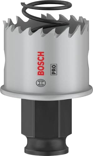 Image of Bosch 1x PRO Sheet Metal Power Change Plus Hole Saw (for Stainless Steel Sheets, Steel Sheets, Ø 33 mm, Professional Accessory Rotary Drill/Drivers)