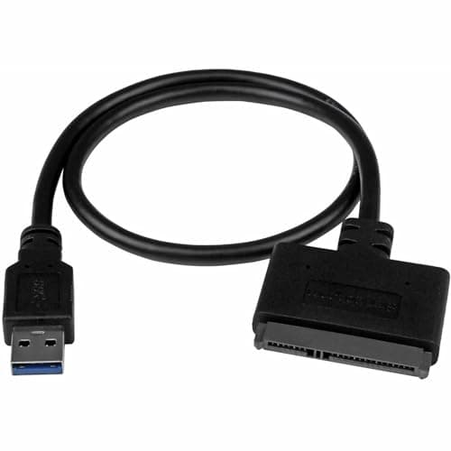 Image of StarTech.com USB 3.1 to 2.5" SATA Hard Drive Adapter - USB 3.1 Gen 2 10Gbps with UASP External HDD/SSD Storage Converter (USB312SAT3CB)