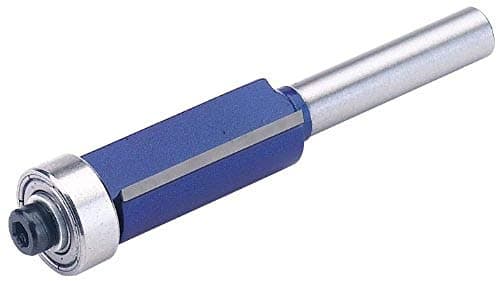 Image of Draper 75335 1/4-inch Flush 12.7 x 25mm Tungsten Carbide Tip Router Bit
